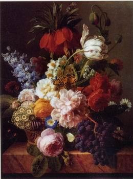 unknow artist Floral, beautiful classical still life of flowers 012 France oil painting art